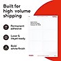 Staples Mailing Labels, Laser & Inkjet Printer Compatible Address Labels, 3.33 x 4, 6 Labels per Sheet, 100 Sheets, White~#|#~F0F77238-CE30-495A-860BB43B326929E0_sc7