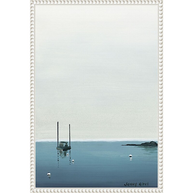 Amanti Art Calm Waters by Jen Eitel Framed Canvas Wall Art Print, 16" x 23" (A42678300028) image 1