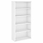 Bush Business Furniture Studio C 73"H 5-Shelf Bookcase with Adjustable Shelves, White Laminated Wood (SCB136WH)~#|#~F0FEDCAE-F7C3-4695-9CCE89F5AED9A27D_sc7