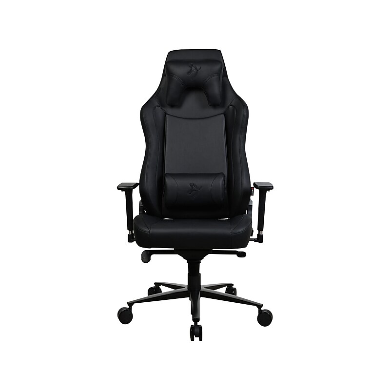 Arozzi Vernazza Faux Leather Ergonomic Rocker Gaming Chair, Pure Black (VERNAZZA-XL-SPU-PBK) image 1