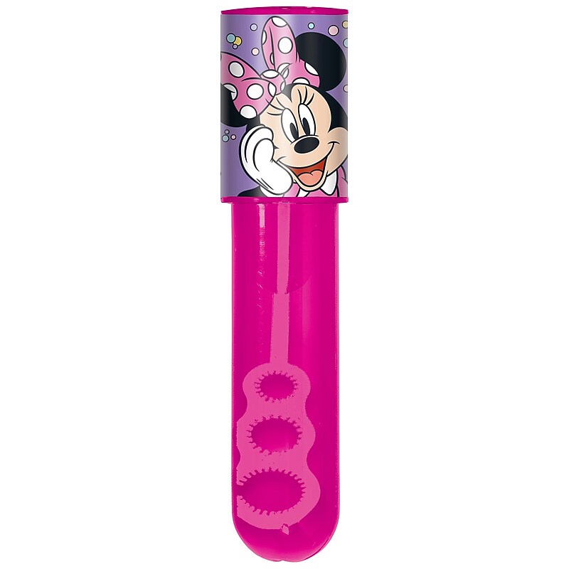 Party City Minnie Mouse Bubble Tube, Pink (AM3902574-NS) image 1