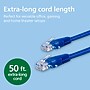 Philips 50' CAT-6 Ethernet Cable, Male to Male, Blue (SWR3533GR/37)~#|#~F100FBE0-7C68-4F29-84EA68492DBB6086_sc7