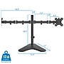 Mount-It! Dual Monitor Desk Stand, Up to 32", Black (MI-2781B)~#|#~F101952F-54EF-4B36-BEA91C711933F2F9_sc7