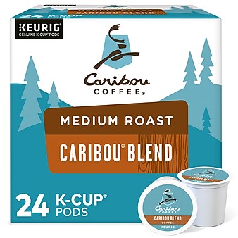 Caribou Blend Coffee Keurig® K-Cup® Pods, Medium Roast, 24/Box (6992)