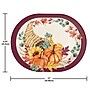 Say Hooray! Fall Feast Paper Plates and Guest Towels Kit, Multicolored, 48/Pack (DTC9389E2H)~#|#~F106E97A-851B-437E-BF38B53FCCF4A78D_sc7