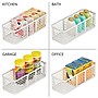 mDesign Steel Organizer, Matte White (25937)~#|#~F1077EEF-3DB0-4279-A94FD34B03AA196F_sc7