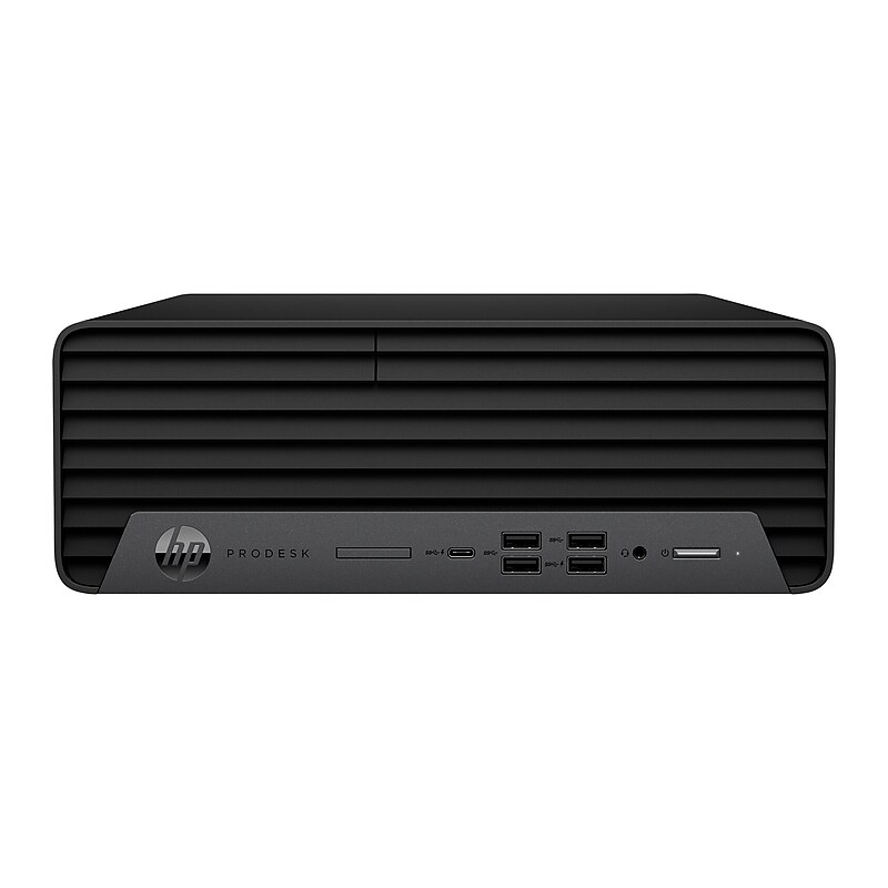 HP ProDesk 600 G6 SFF Refurbished Desktop Computer, Intel Core i7-10700 2.9GHz, 16GB RAM, 512GB SSD, Windows 11 Pro image 1
