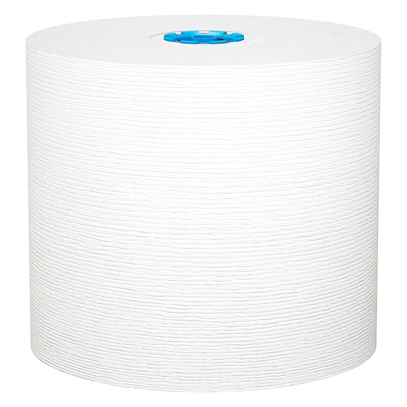 Kleenex Professional Recycled Hardwound Paper Towels, 1-ply, 700 ft./Roll, 6 Rolls/Carton (25637) image 1