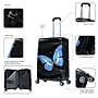 InUSA 28" Hardside Butterfly Suitcase, 4-Wheeled Spinner, TSA Checkpoint Friendly, Black Butterfly (IUAPC00L-BBU)~#|#~F11530C7-2815-4282-BE9F6994CCFC86E4_sc7