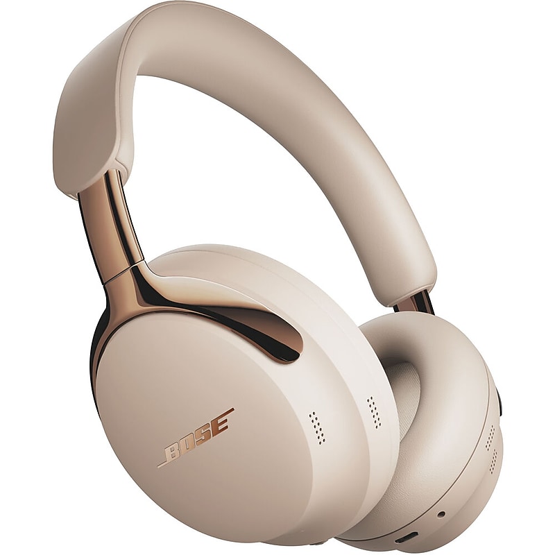 Bose QuietComfort Ultra  (2nd Gen) Wireless Noise Canceling Headphones, Bluetooth, Driftwood Sand (890101 0500) image 1