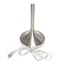 Creekwood Home Modern Glam 21.25" LED Table Lamp, Brushed Nickel/Black (CWT-1006-BB)~#|#~F11C8A56-5A8C-4EDF-BEC036E580FDAD30_sc7