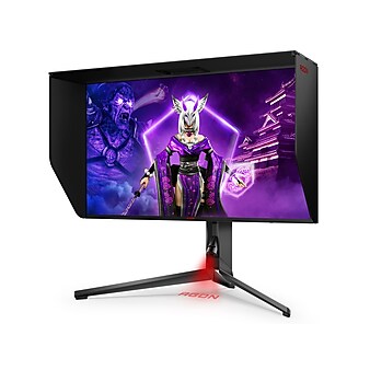 AOC AGON PRO 27" 4K Ultra HD 144 Hz LCD Gaming Monitor, Black/Red (AG274UXP)