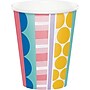 Creative Converting Party Patterns Birthday Paper Cups, Multicolored, 32/Pack (DTC365085CUP)~#|#~F120DE8D-DEED-44B5-A7FC8BEF29A96A47_sc7