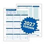 ComplyRight 2027 Attendance Calendar Card, 50 Forms/Pack (A4000W50)~#|#~F129F917-18A0-46FE-9EFB29B88B427A23_sc7