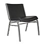 Flash Furniture HERCULES Vinyl Guest Big & Tall Chair, 1000 lb. Capacity, Black (XU60555BLKVYL)~#|#~F12A0DB4-3280-4802-866DFA59D8A1578D_sc7