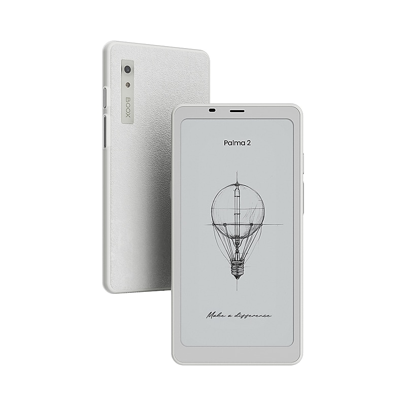 BOOX Palma 2 6.13" eReader Tablet, WiFi, 128GB Memory, Android, White (OPC1230R) image 1