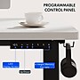 FlexiSpot E2 42''W Electric Adjustable Standing Desk, White/Black (E2B4224W)~#|#~F1328EEA-BEF8-4D3B-AC728D8D4CEB2AA3_sc7