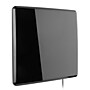 One For All Amplified Indoor Digital TV Antenna with up to 50-Mile Reception Range, Black (15438)~#|#~F1332DFA-652E-457A-8E231731F44F56E7_sc7