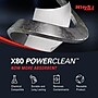 WypAll PowerClean X80 Nylon Cleaning Wipers, 12" x 12.5", White, 50 Wipers/Box, 4/Carton (41026)~#|#~F133CEB9-99E8-4D95-9FF36F93FFAB331B_sc7