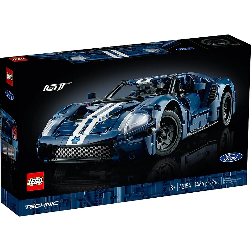 LEGO Technic 2022 Ford GT Building Set (42154) image 1