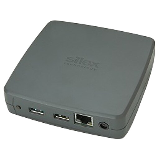 Silex Technology USB Device Server, Gray (DS700US) Staples