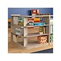 Flash Furniture Bright Beginnings 6-Section Open Corner Storage Unit, 31.5"H x 31.5"W x 31.5"D, Brown (MK-KE24053-GG)~#|#~F13D43B3-DFDB-445F-AC6AE7FC372AED56_sc7