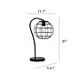 Lalia Home Studio Loft Table Lamp, Matte Black (LHT-5061-BK)~#|#~F13F019F-C225-4CB4-8BF0D84E067B9783_sc7