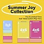 Post-it Super Sticky Notes, Assorted Sizes, Summer Joy Collection, 45 Sheets/Pad, 7 Pads/Pack (4423-7SSJOY)~#|#~F1442607-842C-4782-9F67355364B82CA4_sc7