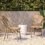 Flash Furniture Lourdes Contemporary Aluminum and PE Rattan Bistro Stacking Chair, White/Natural (SDA6421FNATWHLT)~#|#~F145DE16-1650-48DA-965E2BD4B98A4F5E_sc7
