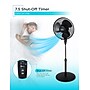 Black & Decker 16" Oscillating Pedestal Fan, 3-Speed, Black (BFSR16B)~#|#~F147F93F-DBB0-4F52-8FAAF2AAD8DC0AC4_sc7