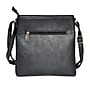 Nicci Cross-Body Bag with Zipper Pockets, Black (CBM2308033-BLK)~#|#~F14CE4A2-9F1D-4D16-9B5CCC5294BA5BFB_sc7