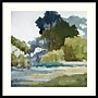Amanti Art Bean Fields Tall Trees by Jacqueline Ellens Wood Framed Wall Art Print, 33" x 33" (A42675345300)~#|#~F14D814E-0644-4A77-9E42FCABFBEB8B15_sc7