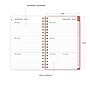 2026 Blue Sky Bespoke Letterpress Pomegranate Blush 3.625" x 6.125" Calendar Year Weekly & Monthly Planner, Plastic Cover~#|#~F14ECD0E-5B19-4DC5-9AB6AFAB9544FF49_sc7