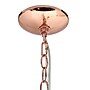 Lalia Home 3-Light 15" Classic Clear Glass and Metal Hanging LED Pendant Chandelier, Rose Gold (LHP-3012-RG)~#|#~F14F2349-BD63-461A-863E4683D7E76A82_sc7