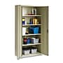 OIF 72"H Steel Storage Cabinet with 5 Shelves, Putty (CM7218PY)~#|#~F1509A19-FFCA-4A6D-81ABD49D44BC0D42_sc7