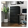 Alera® Lateral File, 5 Legal/Letter/A4/A5-Size File Drawers, Black, 36" x 18.63" x 67.63"~#|#~F1527EDC-E8DF-4C7C-BED47F246069A224_sc7