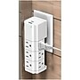 Ciao Tech 9-Outlet Swiveling Surge Protector Wall Tap with 2-USB Ports, 540-Joules, White (CPAT900-067)~#|#~F153346C-94C7-4471-B5D1F6DAECA937B9_sc7