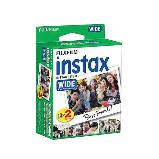 Fujifilm Instax Wide Film Sheet for Instax 200 210 and 300 Cameras