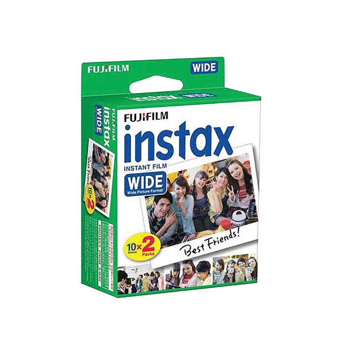 Fujifilm Instax Wide Film Sheet for Instax 200 210 and 300 Cameras