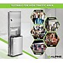 Alpine Industries Centerpull Paper Towel Dispenser, Stainless Steel (492)~#|#~F162A932-D37B-4797-A90D8B68FAD22006_sc7