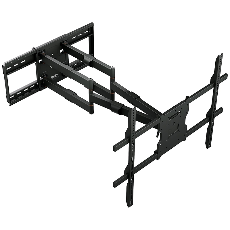 Mount-It! The Beast Full Motion Weatherproof TV Wall Mount, Fits 60" to 110" TVs, Holds 275 lbs., Black (MI-400) image 1