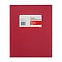 Staples Matte 2-Pocket Plastic Portfolio Folder with Fasteners, Red (ST55473-CC)~#|#~F17FA4E5-DDE2-46B5-8535C5403C74A01C_sc7
