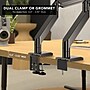 Mount-It! Adjustable Single Monitor Desk Mount with Gas Spring Arm, 13" to 57", 55 lbs. Capacity, Black (MI-4891)~#|#~F1829648-5623-47BF-8A37D42B2B836B97_sc7