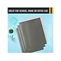 Better Office Glossy 2-Pocket Portfolio Folder, Gray, 25/Pack (80173-25PK)~#|#~F1863207-0D1D-4689-94A7A59371841DE4_sc7