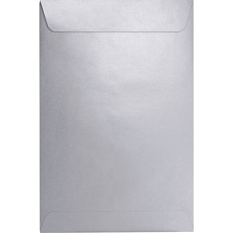 LUX 6 x 9 Open End Envelopes, Silver Metallic, 250/Box (1644-06-250) image 1