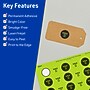 Avery Printable Burst Multipurpose Labels, 1", Bright Green, 480/Pack (94606)~#|#~F18C1495-1B00-4410-95A00F0741579BAF_sc7