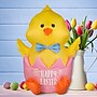 National Tree Company 20" Inflatable Happy Easter Chick (GE9-440749-1)~#|#~F18D3F23-A2C4-44A6-A1301D5F0AEF7E89_sc7