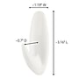 Command Medium Hooks, White, 50 Sets/Pack (17081CABPK-NA)~#|#~F1954177-A006-4A7D-B3322B92A59AE513_sc7