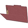 Medical Arts Press Pressboard Classification Folder, 2" Expansion, Legal Size, Dark Red, 25/Box (DV-T52-02-3ARD)~#|#~F19C7ADD-2BC3-4B20-A056DD9B152AE623_sc7