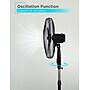 Black & Decker 18" Oscillating Pedestal Fan, 3-Speed, Black (BFP18SXB)~#|#~F19E583B-4033-4C77-92CD3361299404D2_sc7
